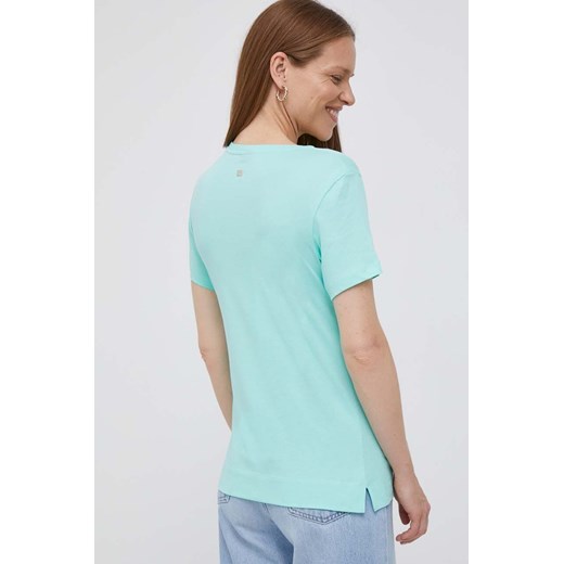 Joop! t-shirt bawełniany kolor zielony Joop! 36 ANSWEAR.com