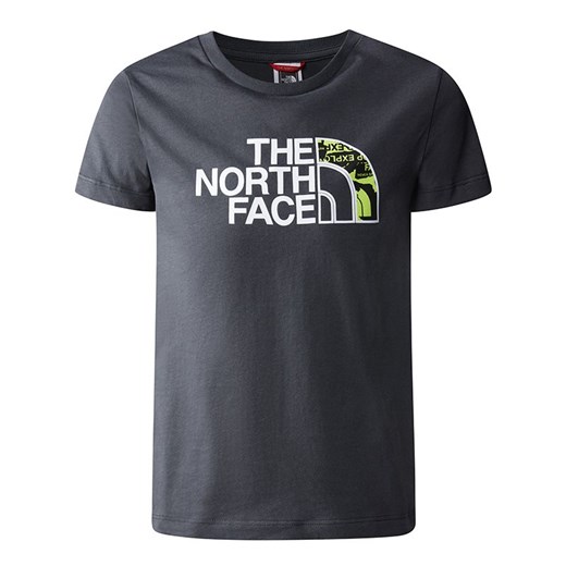 Koszulka The North Face Easy 0A82GH0C51 - szara ze sklepu streetstyle24.pl w kategorii T-shirty chłopięce - zdjęcie 160967524