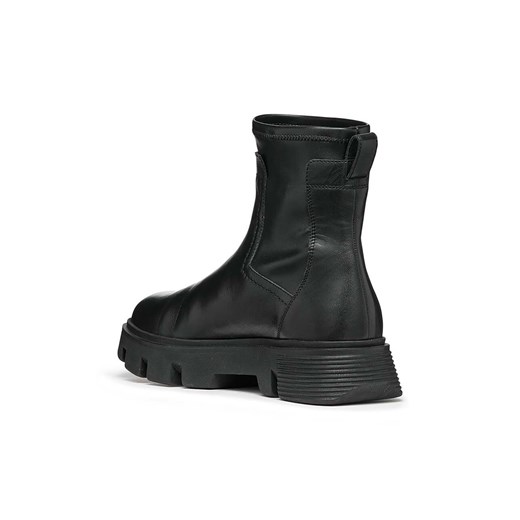 Botki Geox płaskie casual na zamek