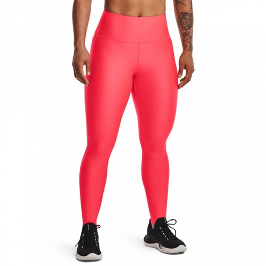 Damskie legginsy treningowe Under Armour Vanish Branded Legging - łososiowe ze sklepu Sportstylestory.com w kategorii Spodnie damskie - zdjęcie 160973502