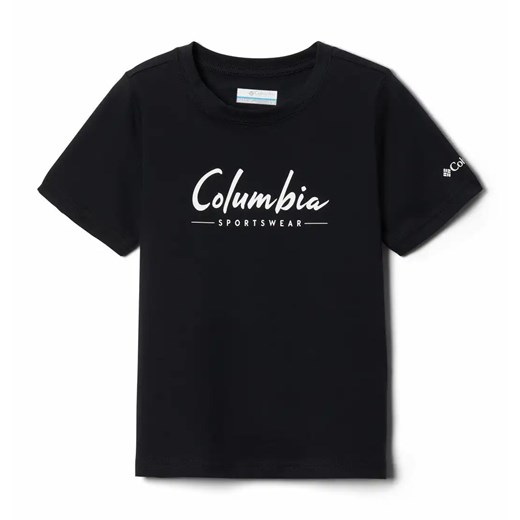 T-shirt chłopięce Columbia z napisem 