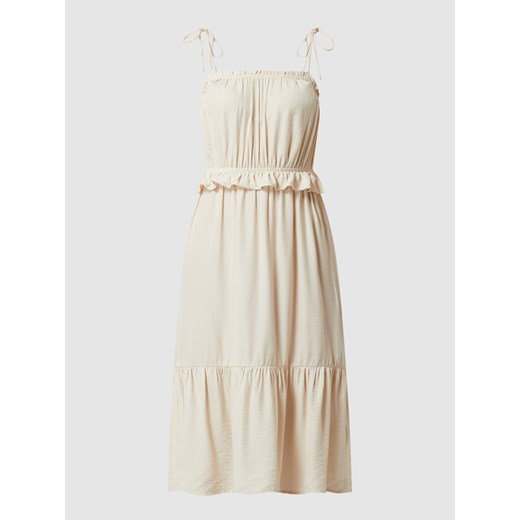 Sukienka midi z wiązanymi ramiączkami model ‘Nucarezza’ Nümph 38 promocyjna cena Peek&Cloppenburg 