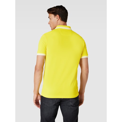 T-shirt męski żółty BOSS HUGO 