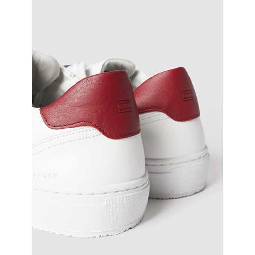 Sneakersy z obszyciem w kontrastowym kolorze model ‘PREMIUM CUPSOLE STRIPE’ Tommy Hilfiger 46 wyprzedaż Peek&Cloppenburg 