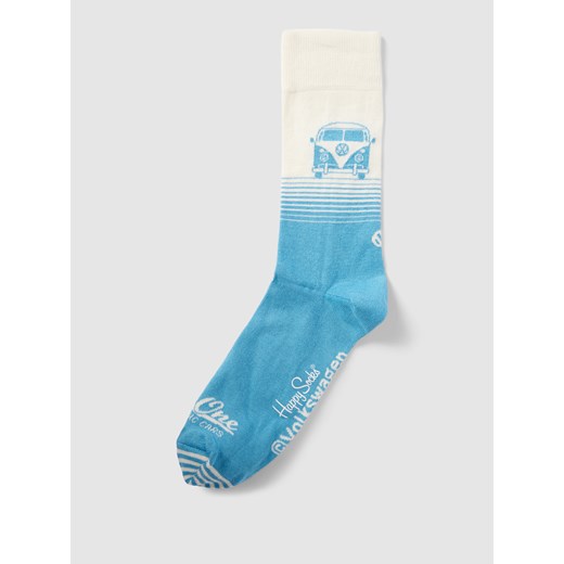 Skarpety z nadrukiem z motywem model ‘Volkswagen Stripe Sock’ Happy Socks 41/46 Peek&Cloppenburg 
