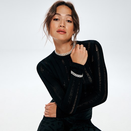 Sinsay - Bransoletka - Srebrny Sinsay Jeden rozmiar Sinsay