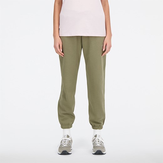 Spodnie damskie New Balance WP33508CGN – zielone ze sklepu New Balance Poland w kategorii Spodnie damskie - zdjęcie 161007311