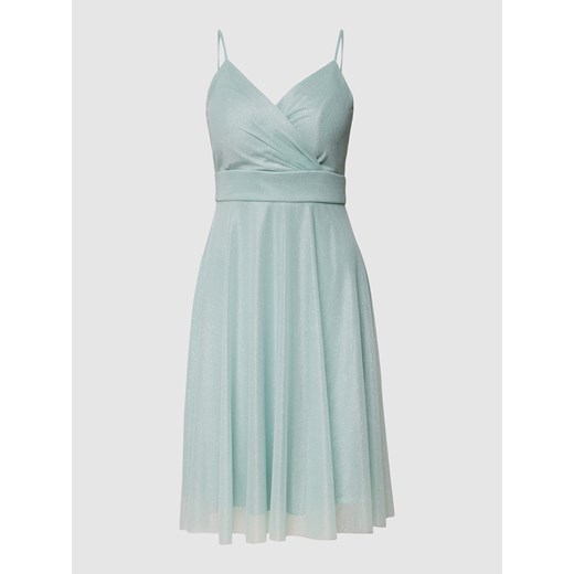 Sukienka Troyden Collection na sylwestra mini na wiosnę 