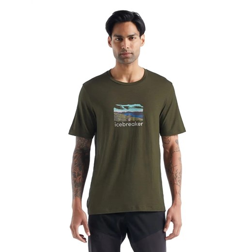 Koszulka Męska Icebreaker Tech Lite II SS T-Shirt ze sklepu a4a.pl w kategorii T-shirty męskie - zdjęcie 161024042