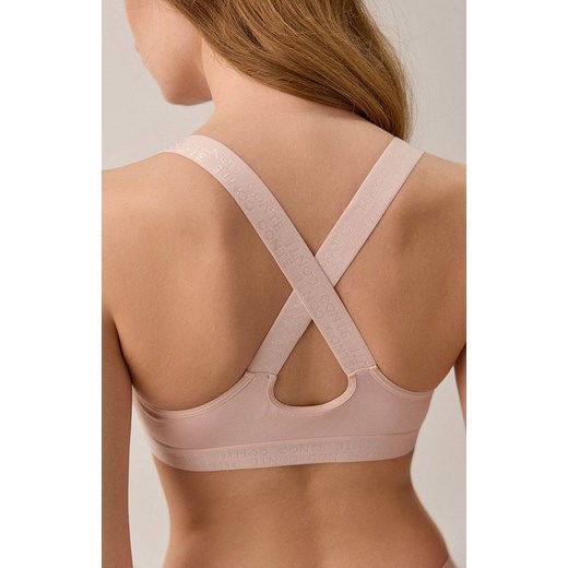 Bustier beżowy FLEXIBLE LBE 2236, Kolor beżowy, Rozmiar XS, Conte ze sklepu Primodo w kategorii Majtki damskie - zdjęcie 161032761