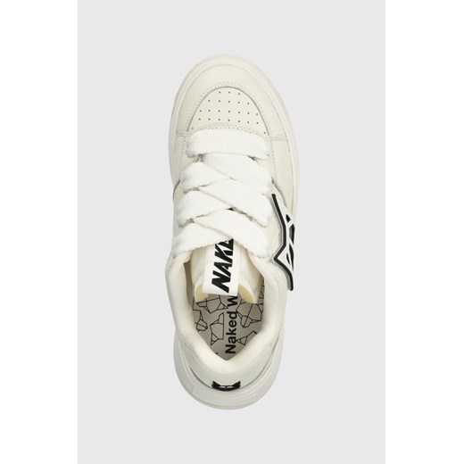 Buty sportowe damskie Naked Wolfe sneakersy skórzane wiązane