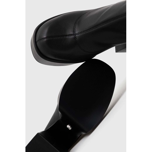 Naked Wolfe botki Sugar damskie kolor czarny na słupku Naked Wolfe 39 ANSWEAR.com