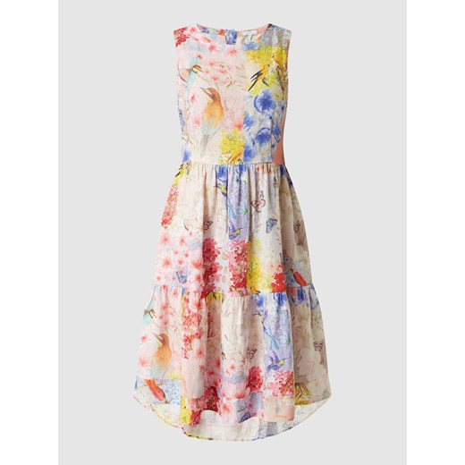 Sukienka z lnu z kwiatowym wzorem model ‘Benita’ Mint & Mia 40 okazja Peek&Cloppenburg 