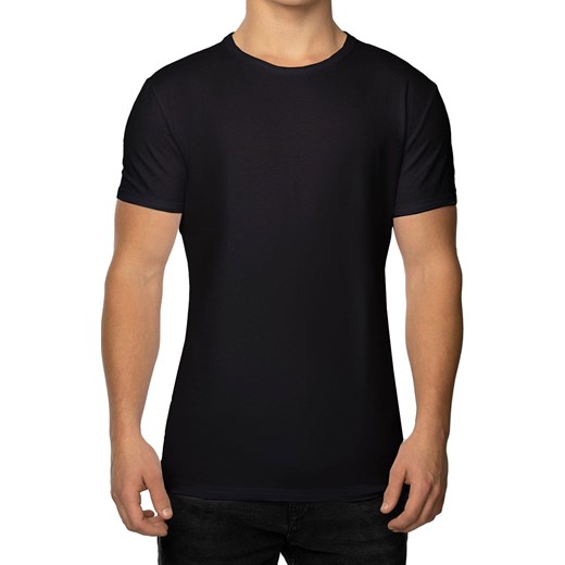 T-shirt męski czarny koszulka z krótkim rękawem UGO, Kolor czarny, Rozmiar S, Unikat ze sklepu Primodo w kategorii T-shirty męskie - zdjęcie 161051334