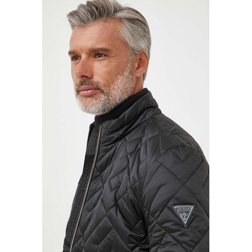 Guess kurtka męska kolor czarny przejściowa Guess XL ANSWEAR.com