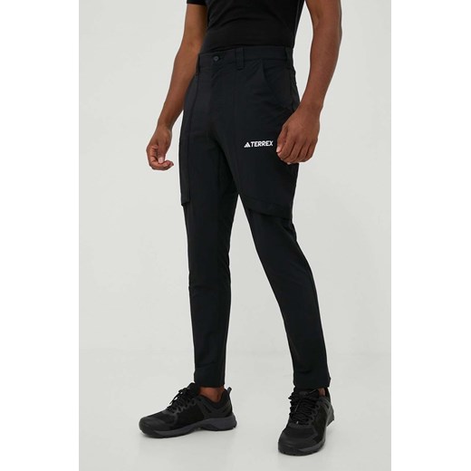 adidas TERREX spodnie outdoorowe Xperior kolor czarny ze sklepu ANSWEAR.com w kategorii Spodnie męskie - zdjęcie 161061711