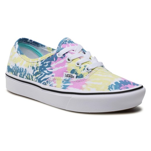 Tenisówki Vans Comfycuch Authent VN0A3WM749L1 (Tie-Dye) Orchid/Tr Wht Vans 38 okazja eobuwie.pl