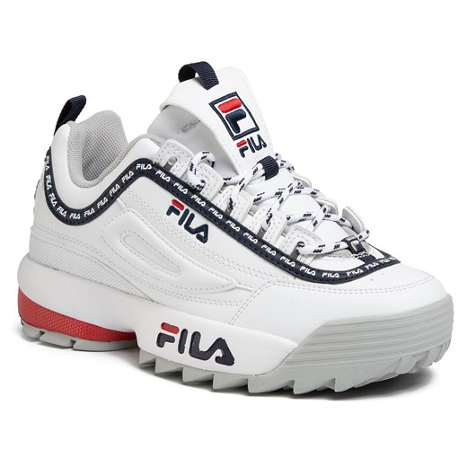 Sneakersy Fila Disruptor Logo Low Wmn 1010748.92N White/Fila Navy/Fila Red Fila 38 eobuwie.pl