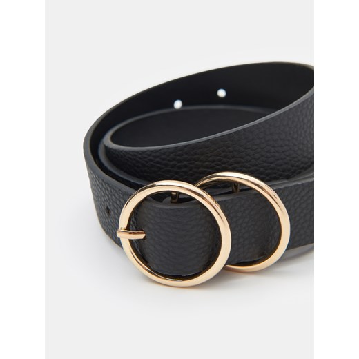 Sinsay - Pasek - Czarny Sinsay XS Sinsay