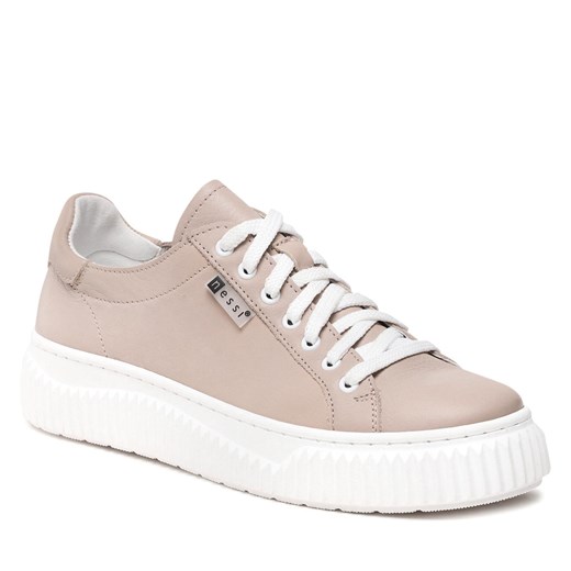 Sneakersy Nessi 22157 Beż 122 Nessi 37 eobuwie.pl