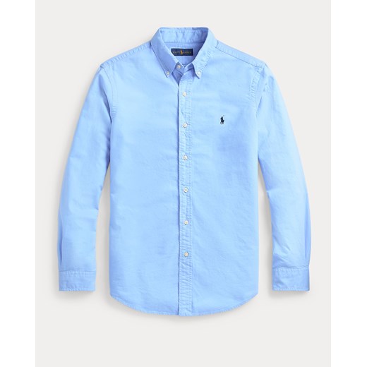 RALPH LAUREN Niebieska koszula Oxford Custom Fit rozmiar L Ralph Lauren L okazja Moliera2.com