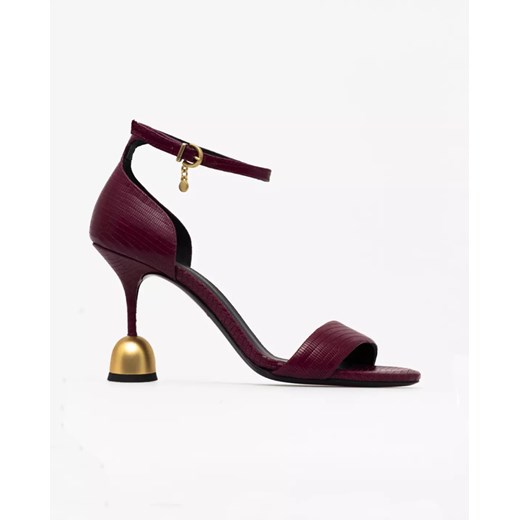 VANDA NOVAK Sandały na szpilce Thea Magenta Whips rozmiar 36 Vanda Novak 36 wyprzedaż Moliera2.com