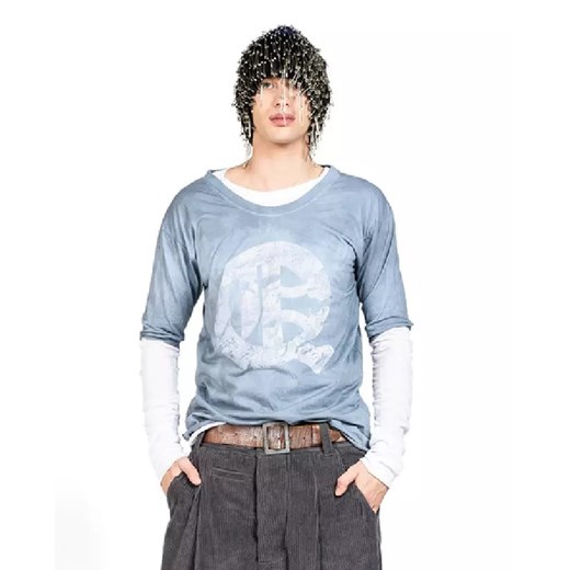 ROBERT KUPISZ Niebieski t-shirt New Romantic Q rozmiar S Robert Kupisz L Moliera2.com