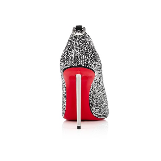 Czółenka Christian Louboutin na szpilce w zwierzęcy wzór eleganckie