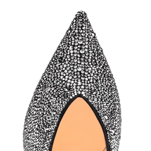 Czółenka Christian Louboutin na szpilce w zwierzęcy wzór bez zapięcia