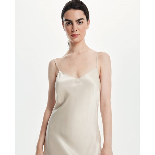 LOVLI SILK Jedwabna maxi sukienka z odkrytymi plecami #NO.50 rozmiar M Lovli Silk L okazyjna cena Moliera2.com