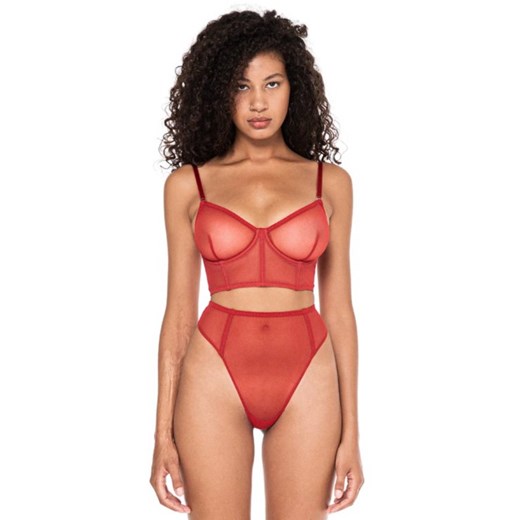 ZHILYOVA LINGERIE Czerwony biustonosz Unnamed 2.0 rozmiar 70C Zhilyova Lingerie 80D Moliera2.com