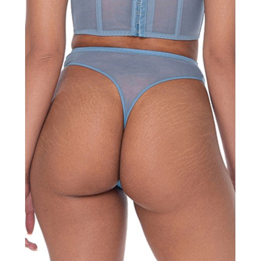 ZHILYOVA LINGERIE Błękitne figi z wysokim stanem Unnamed 2.0 rozmiar XS Zhilyova Lingerie S Moliera2.com