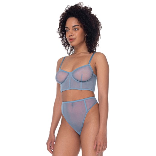 ZHILYOVA LINGERIE Błękitne figi z wysokim stanem Unnamed 2.0 rozmiar XS Zhilyova Lingerie XS Moliera2.com