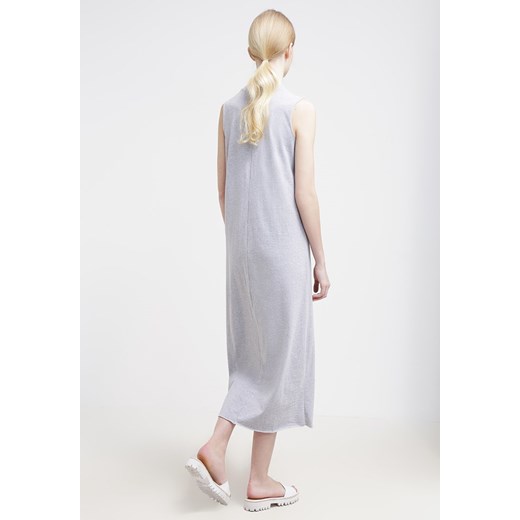 TWINTIP Długa sukienka grey melange zalando  bawełna