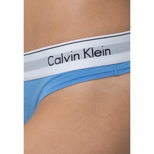 Calvin Klein Underwear MODERN  Stringi corsica zalando niebieski Odzież