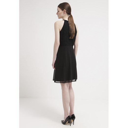 ESPRIT Collection Sukienka koktajlowa black zalando czarny okrągłe