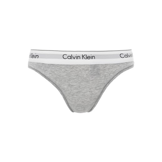 Calvin Klein Underwear Stringi grey heather zalando szary abstrakcyjne wzory