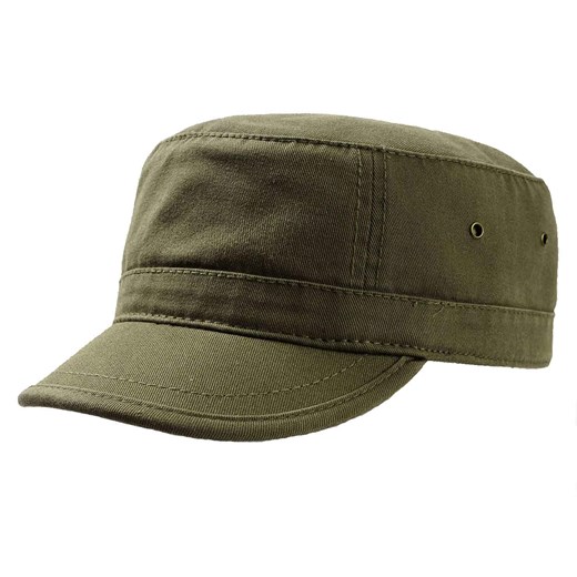 Kid Urban Oliwka - czapka z daszkiem czapki-co zielony bawełna
