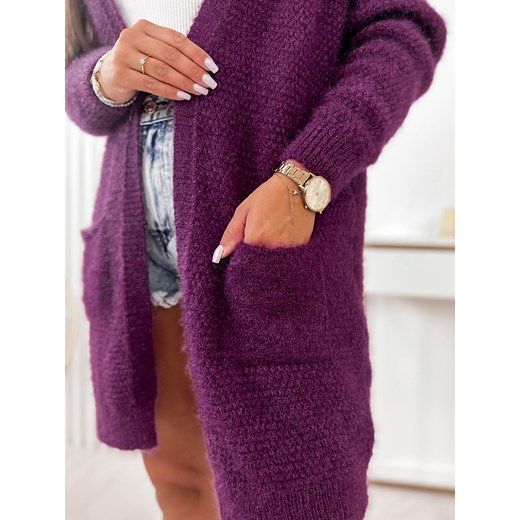 KARDIGAN COZY FIOLETOWY UNI Ubra One size UBRA