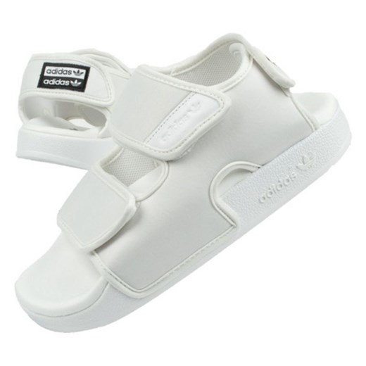 Sandały adidas Adilette U EG5026 białe ze sklepu ButyModne.pl w kategorii Sandały męskie - zdjęcie 161194303
