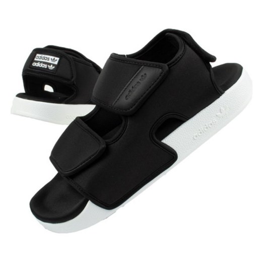 Sandały adidas Adilette U EG5025 czarne ze sklepu ButyModne.pl w kategorii Sandały męskie - zdjęcie 161194304
