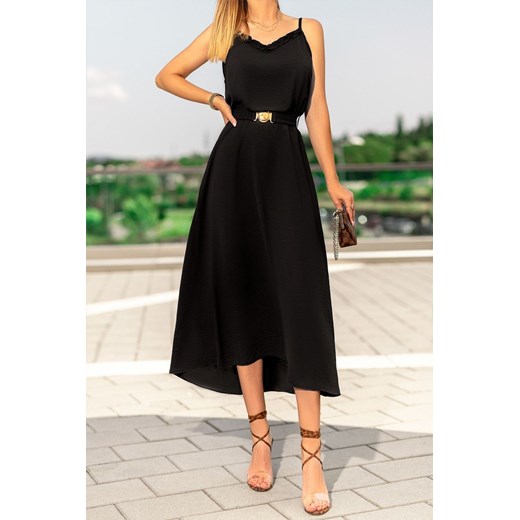 Sukienka SELKOSA BLACK ze sklepu Ivet Shop w kategorii Sukienki - zdjęcie 161202154