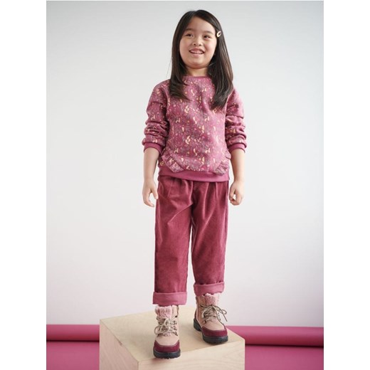 Sinsay - Spodnie sztruksowe - fioletowy ze sklepu Sinsay w kategorii Spodnie dziewczęce - zdjęcie 161209774