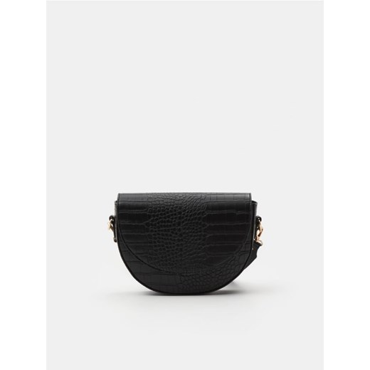 Sinsay - Torebka saddle bag - czarny ze sklepu Sinsay w kategorii Listonoszki - zdjęcie 161211113