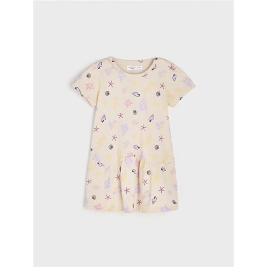 Sinsay - Sukienka babydoll - kremowy ze sklepu Sinsay w kategorii Sukienki niemowlęce - zdjęcie 161211422