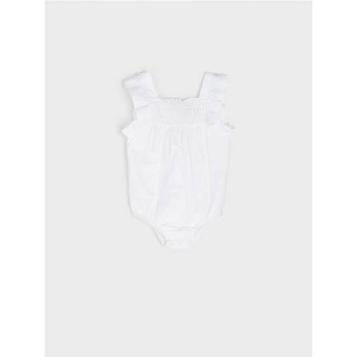 Sinsay - Body - biały - id: 4309R-00X - marki Sinsay - 161211612 Sinsay - Body - biały ze sklepu Sinsay w kategorii Body niemowlęce - zdjęcie 161211612