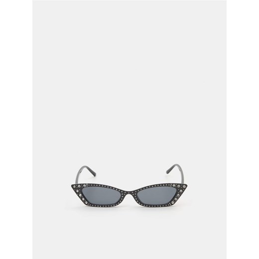 Sinsay - Okulary przeciwsłoneczne - czarny ze sklepu Sinsay w kategorii Okulary przeciwsłoneczne damskie - zdjęcie 161213700
