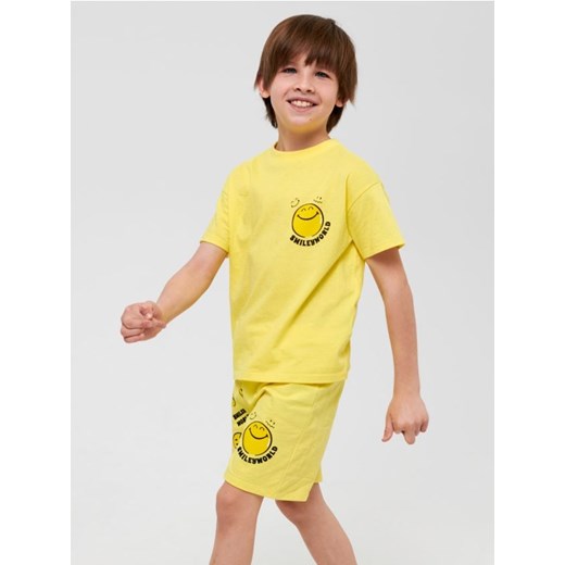 Sinsay - Komplet dresowy SmileyWorld® - żółty ze sklepu Sinsay w kategorii Komplety chłopięce - zdjęcie 161214931