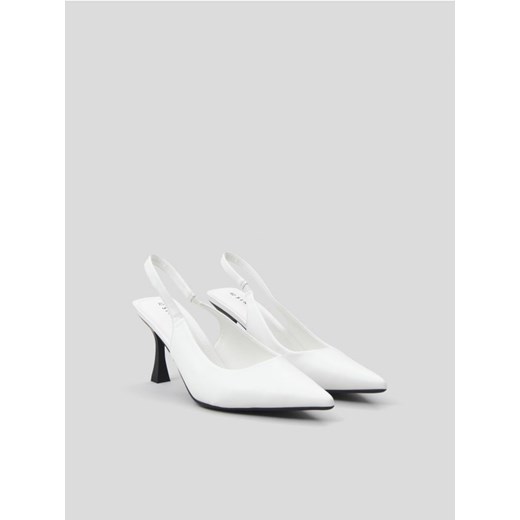 Sinsay - Szpilki - biały Sinsay 36 okazyjna cena Sinsay