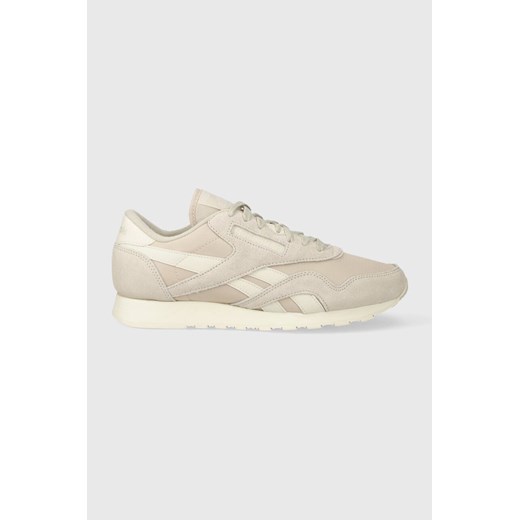 Reebok Classic sneakersy kolor beżowy ze sklepu ANSWEAR.com w kategorii Buty sportowe męskie - zdjęcie 161219811